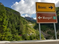 Klanška Škrbina / Mangartsko sedlo da Predel Mangart