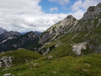 Klanška Škrbina / Mangartsko sedlo da Predel Mangart