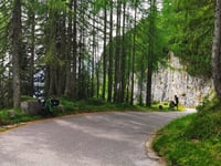 Klanška Škrbina / Mangartsko sedlo from Predel Mangart