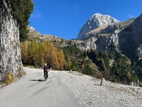 Klanška Škrbina / Mangartsko sedlo desde Predel Mangart