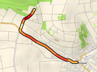 Kleine Leimig von Rimpar über Galgenberg