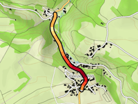 Kleinziegenfeld vanuit Kleinziegenfelder Tal