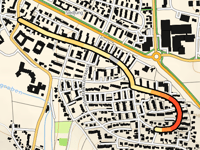 Klettenberg przez Königsberger Strasse
