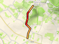 Mont de l'Enclus par Rue des Résistants