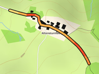 Klüppelberg vanuit Altensturmberg
