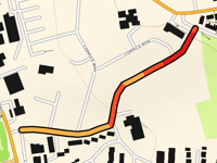 Knapping Hill via Coppice Avenue
