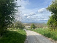 Knighton Hill desde Compton Beauchamp