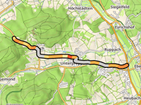 Knorzhügel via Unterpreppach