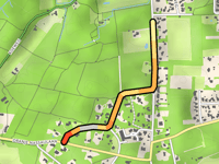 Koningin Wilhelminalaan via Veldweg