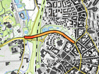 Koningsweg przez Stadspark
