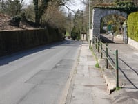Konrad-Adenauer-Strasse via Tiefental