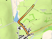 Koppenberg über Koppenbergweiher