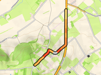 Koppenberg über Rijksweg