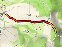 Kösslarner Strasse von Asenham