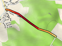 Kothwiesstrasse vanuit Zeitlarn via Zeitlarn