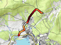 Kramolín von Vodní nádrž Lipno