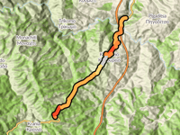 Kranéa Pass z Pétrino gefýri Stavropotámou