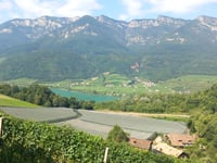 Kreiter Sattel / Sella di Novale al Varco from Lago di Caldaro