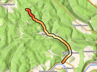 Kreuzsteintor / Altenbucher Forst von Faulbach