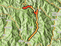 Kreuzweg / Sirnitzpass da Tegernau