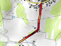 Krobotek via Saubachweg