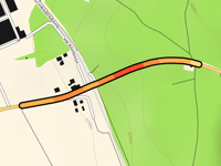 Kronbergstrasse vanuit Ellzee