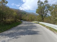 Krstovar / Croix du Millénaire depuis Skopje
