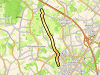 Kruisstraat por Hombroekstraat