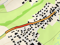 Krumbacher Strasse vanuit Ziemetshausen