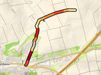 Krumme Länge z Theilheim przez Spitzweg