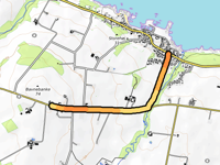 Kuremøllen via Kirkevej