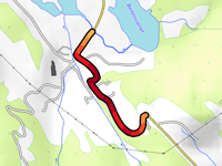 Kvamsvegen da Gaupås