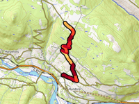 Kvarvvegen da Hundorp via Kvigstadvegen