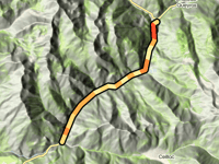 l'Ange Gardien über Gorges du Guil