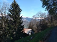 L'Arche from Saint Etienne de Cuines