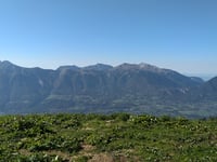 L'Ébaudiaz from Notre Dame des Millières