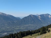 L'Ébaudiaz from Notre Dame des Millières