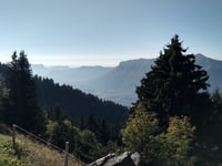 L'Ébaudiaz from Notre Dame des Millières