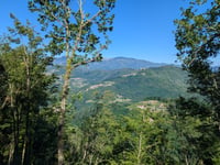 L'Uccelliera desde Castelvecchio Pascoli
