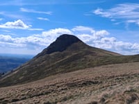 La Banne d'Ordanche / Col de Saint Laurent vanuit Mont-Dore