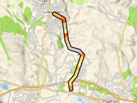 Route de la Bouverie da Roquebrune-sur-Argens