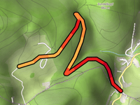 La Chaume des Veaux von Col du Kreuzweg