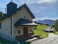 La Clossette von Thônes über Route de Glapigny