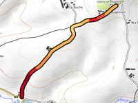 La Colline de Rougemont from Vichères