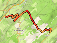 La Combe d'Hauterive da Lièvremont