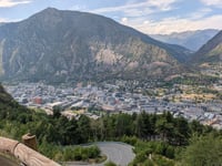 La Comella desde Escaldes