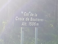 La Croix de Boutière from Saint Martin Valamas