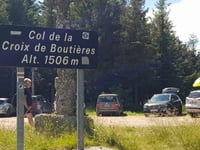 La Croix de Boutière from Saint Martin Valamas