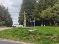 La Croix de Boutière from Saint Martin Valamas