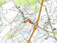La Croix de Hermer desde Rau de Rolley